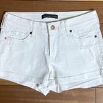 Abercrombie & Fitch White Denim Jean Shorts Size 24 Photo 0