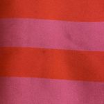 Doncaster  Collection Pink & Orange Striped Silk Blend Pencil Skirt Photo 1