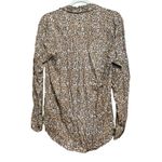 Betabrand Top Womens Medium Multicolor Ruth Bader Ginsburg Button Up Blouse Photo 5