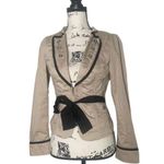 White House | Black Market  SZ 2 band jacket with removable belt Photo 0