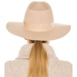 Lack of Color Benson Tri Hat Australian Wool Size Medium Beige Western Boho Photo 1