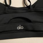 Alo Yoga NWT  Airlift Intrigued Sports Bra Black Size XS Photo 6