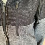 CSG women’s small black and gray long sleeve hooded zip up sweatshirt jacket Photo 6