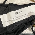 J.Crew  Bikini Swim Bottom O Ring Side Tie Black 3X (22-24) NWT High Cut Leg Photo 6