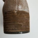 Seychelles  LEATHER SUEDE BROWN SILVER METALLIC DISTRESSED RELAXED ANKLE BOOTIES Photo 11