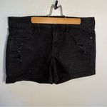 Old Navy  Ripped Boyfriend Jean Short Black Photo 2
