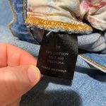 Johnny Was  West Side Eyelet Baby Boot Embroidered Jeans Size 30 Photo 6