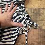 Kona Sol | UNWORN Classic Navy White Stripe One Piece Bathing Suit Sz XS Photo 1