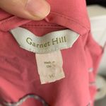 Garnet Hill  pink double‎ breasted belted trench coat size large women’s Photo 2