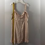 American Eagle  Women Beige Plaid Mini dress size L‎ Photo 4