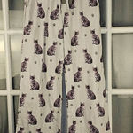 NWT Comfies Womens Cat Print Lounge‎ Sleep Pants Medium Photo 0