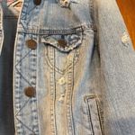 American Eagle  Denim Cropped Jacket Photo 2