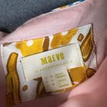 Maeve by Anthropologie Resort Wrap Dress Size 14 Floral Print Square Neck Tie Pink Photo 4