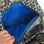 Vera Bradley  | Blue and‎ Black Shoulder Bag with Intricate Patterns Photo 6