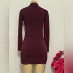 EXPRESS  Deep Burgundy Dress Photo 1