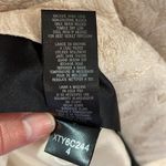 BCBG Paris Gold with black trim cocktail mini dress Gold Size 4 Photo 9