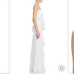 Chiara Boni  La Petite Robe Ethane Rosette Gown. Size 4 Photo 2