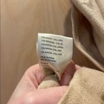 Free People  Mini Skirt Can’t Blame Me Cream Linen Blend NWT Size 14 Photo 6