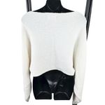 House of Harlow  1960 Cross Front Wrap Shrug Cable Knit Sweater Women’s OS Ivory Photo 7