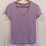Under Armour purple v-neck tee Photo 0