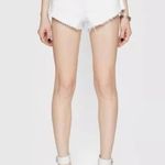 Rebecca Minkoff Margo Denim Shorts Alabaster Wash NWT Size 28 Photo 0