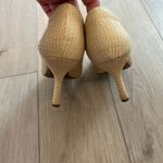 Nordstrom Rack  Women’s Cream Natural Weave Pump Size 9 Photo 5