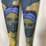 UGG  X CLAIRE TABOURET FLUFF WEDGE BOOT WITH RARE BLUE LINING SZ 7 Photo 1