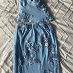 Blue Floral Set Photo 0