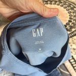 Gap  Cotton Short Sleeve Women's Dusty Blue Top Photo 4
