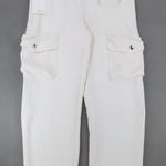 Wilfred  Aritzia Womens High Waist Straight Leg Cargo Pants Beige‎ Sz 00 Project Photo 0
