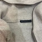 Brandy Melville  Ribbed 2 Way Zip Up Cropped Hoodie Photo 2