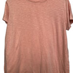 Marine layer  Light Pink Women's Short Sleeve Tee Medium Photo 0