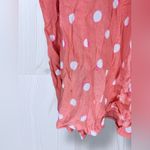 Billabong  Women’s Sunset Orange Big Love Tied Polka Dot Dress Photo 4