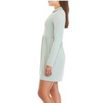 Bebop Comfy  Shirt Dress Babydoll Sage Knit  New Photo 7