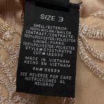 Windsor  Dress Party‎ Cocktail Lace V Neck Sleeveless Fit Flare Beige jrs Size 3 Photo 5