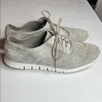 Cole Haan  Women's Gray Suede Athletic Shoes Photo 6