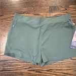 Kyodan  X-Large Activewear Shorts Flat‎ Front Pockets  Green Women’s Size Large Photo 2