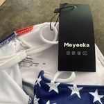 Meyeeka Womens Scoop Neck Cut Out Front Lace Up Back High Cut Monokini Photo 7