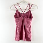 Lululemon Free To Be Scoop Neck Strappy Tank Top Nulu Misty Merlot Red 6 Photo 5