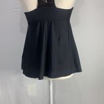 Athena Cabana Macrame Black Racerback Tankini Swim Top Size 6 Photo 9