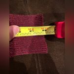 American Eagle American Eagles Outfitters Red knitted Long Sheer Sleeves Sweater SZ S Good Cond Photo 11