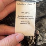 Love Shack Fancy Black and Pink smocked silk Mini Dress size XS Photo 5