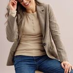 SO  Houndstooth Blazer Photo 0