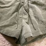 Open Edit  Shorts Women's Medium Relaxed Pull‎ On Green Drawstring Waist Photo 3