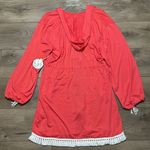 Sun50 Pink Tassel Beach Robe Swimsuit Cover Up Size Small Photo 3