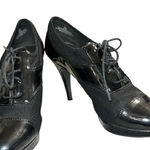 Impo  Black Lace-Up Heels Photo 0