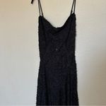 House Of CB House‎ of CB ‘Seren’ Black Floral Lace Back Maxi Dress NWOT size XS regular A-C Photo 6