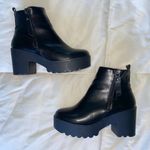 Refresh Black Platform Booties Photo 0