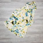 Bcx Shirt Blouse Silky Floral Top Size Large Photo 1