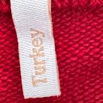 Barbour Heritage Sweater Wool Cashmere Red Knit Gold Buttons Preppy Women’s Sz 6 Photo 6